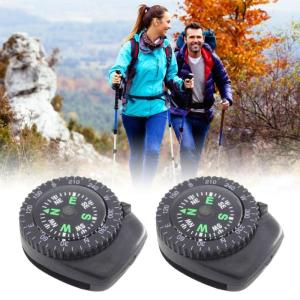 6pack Travel Companions Compasses Fashion Compasses Mountaineering Safety Tool With Easy Installation