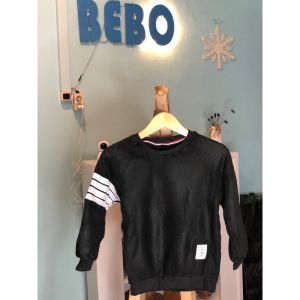 Sweater Pullover Hangat Anak dengan inner fleece