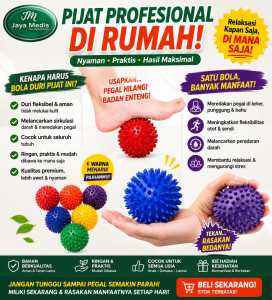 ALAT TERAPI KESEHATAN BOLA DURI PIJAT REFLEKSI