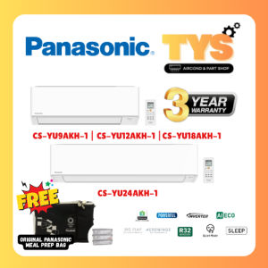 [💯ORIGINAL] Panasonic Inverter R32 Air-Conditioners 1.0hp | 1.5hp 3star 2.0hp | 2.5hp 4star YU-AKH