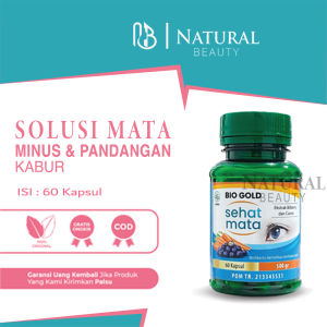 Obat Mata Minus Plus Dan Katarak Paling Ampuh SEHAT MATA Bio Gold Asli Original BPOM