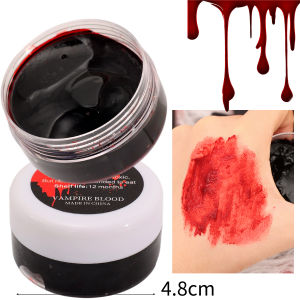 Dorisna Fake Blood Gel Cosmetic Simulation Wound Makeup Supplies for Stage Dress Up Cosplay Halloween Blood