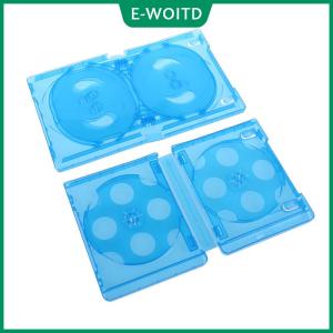 【E-WOITD】 CD Case CD Storage Box 1Pc Blu-ray Replacement Game Cases Protective Box For PS4 PS5 CD DVD Discs Storage Bracket Box