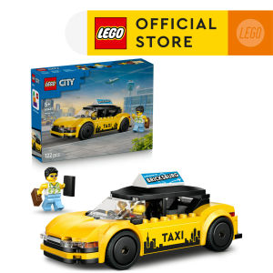 LEGO City 60487 Yellow Taxi (122 Pieces)
