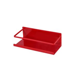 BAGUO(霸果) Wall Mounted ic Storage Shelf Space Saving Large Capacity ic Refrigerator Shelf Practical No-Drill Sundry Side Storage Rack for Fridge