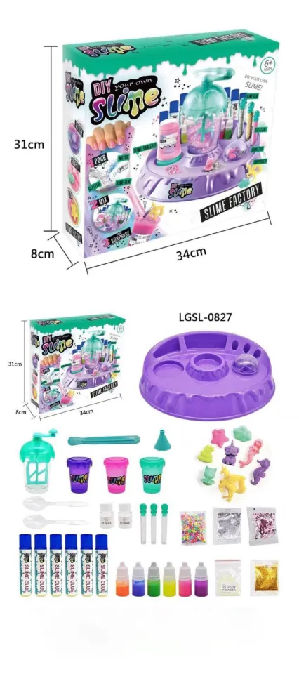 (COOLKID) Slime DIY Kit Slime Factory for kids Slime Kit for baby Make  your own Slimes Just add water