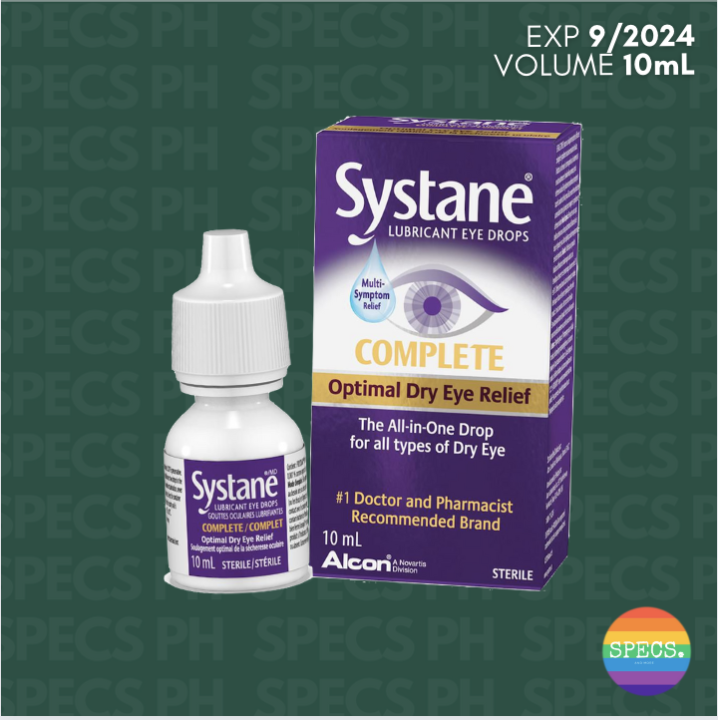 Alcon Systane Complete Lubricant Eye Drops Solution 10ml Exp 09 2024 Lazada Ph