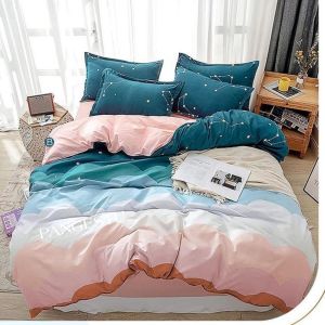 sprei seprai motif aesthetic korea modern terbaru viral 2024 set bantal guling murah meriah