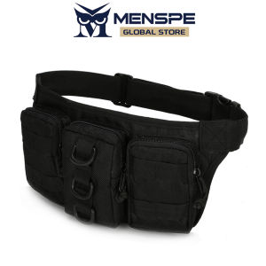 MENSPE Outdoor Waist Bag Men Chest Bag Multifunctional Hiking Bag Waterproof Shoulder Bag Large Capacity Sports Fitness Backpack Casual Bag Camping Bag Climbing Bag