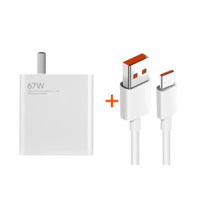 ชุดชาร์จเร็ว XIAOMI ของแท้ Turbo Fast Charge หัวชาร์จ 33W/67+สายชาร์จ Type C 6A สำหรับโทรศัพท์ Mi 12 11 9 Poco X4 Pro NFC F3 M3 Redmi K40 OPPO R19 R17 Find X HUAWEI P30 P40 VIVO X50 X27 SAMSUNG S20 21