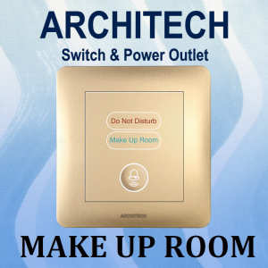 ARCHITECH INFINITY A63-K18 GOLD Sakelar - Saklar DND Indikator
