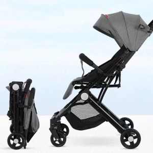 🔥In Stock🔥Ultra-light Baby Stroller Portable One Handed Pram Lying and Seating Carriage for Newborn Travel