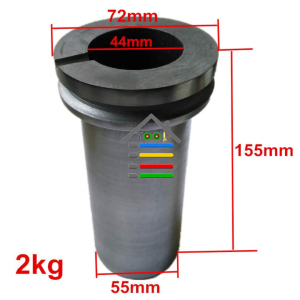TUNGKU PELEBUR PENCAIR EMAS PERAK TIMAH TEMBAGA GRAPHITE CRUBLE 1KG 2 KG 3 KG