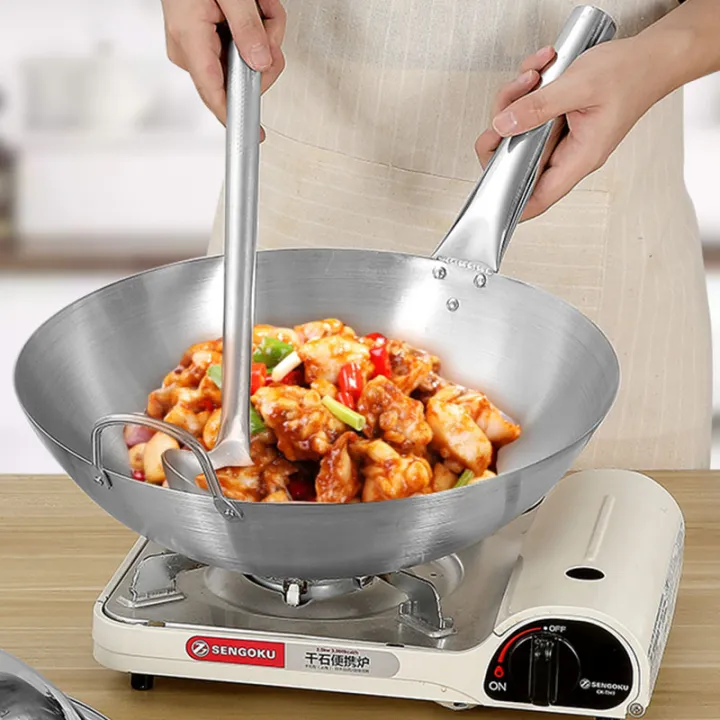 Nipiin%20Frying%20Pan%20Stainless%20Steel%20Large%20Pot%20With%20Handle%20Thicken%20Wok%20Pan%20Non%20Stick%20-%20Image%203
