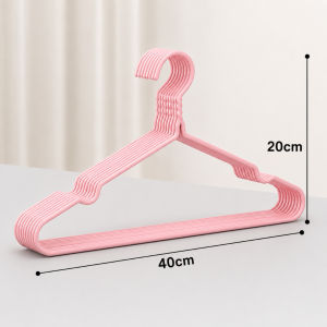 Móc Treo Quần Áo người lớn Bọc Nhựa Toàn Thân – Chống Trượt Cố Định Quần Áo Kích Thước 40 x 20 cm