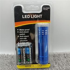 9 LED Senter mini senter kecil senter pocket/saku
