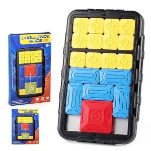 Children Intelligent Huarong Road Games Educational Teenagers Gifts Sliding Puzzle Educational Toys