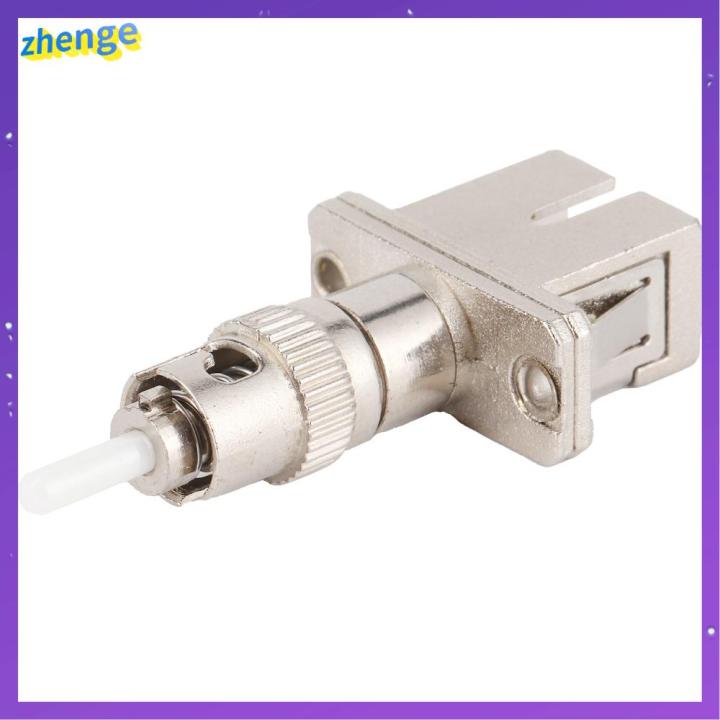 ZHENGE SingleMode Optical Connector ST Male to SC Female Ceramic ...