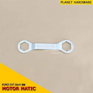 Kunci Kanvas Ganda Motor Matic 39x41 mm Warna Chrome Sunway