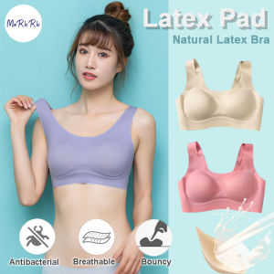 (SG InStock) MaRicRic Natural High Support Seamless Latex Bra. Many Design (Seamless. Strapless. Comfy. Sports) - TSB01