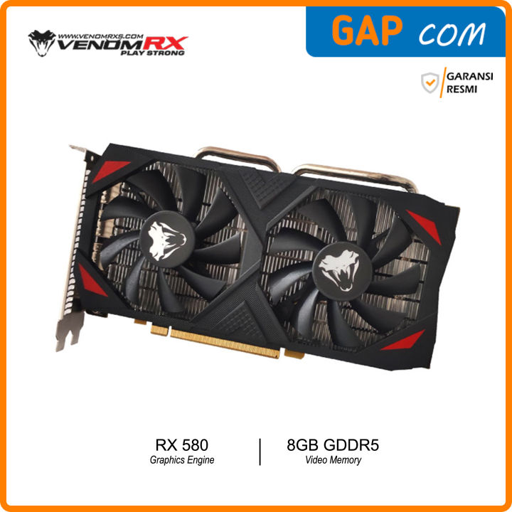 VGA VenomRX AMD Radeon RX 580 8GB GDDR5 256Bit with Backplate