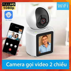 Camera Wifi Gọi Video 2 Chiều Full HD Màn Hình IPS 2.8 inch - Báo Khóc Trẻ Em Đàm Thoại 2 Chiều Phát Hiện Chuyển Động