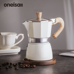 BINCOO Hand-made Coffee Pot with Handle Household Drip Filter Pot Traditional Coffee Maker