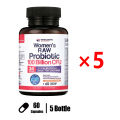 Raw Probiotics for Women, 100 Billion CFU with Prebiotics, Digestive Enzymes, Approved Probiotic for Adult Women. 