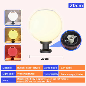 【 Buy 1 Take 1 】 Solar Gate Pillar Light LED Outdoor Waterproof IP67 Wall Lamp Warm White 3 Color Fence Post Garden lights Terrace Decorative High Brightness Courtyard Headlight Automatic Sensor durable environment protection COD 30 year warrant