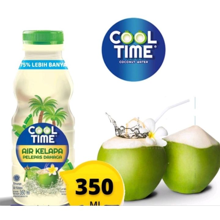 Cool Time Coconut Water 350 ml | Lazada Indonesia