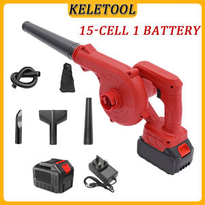 2 in 1cleaner Handheld electric leaf blower with cordless charger for lawn care terrace deck battery powered leaf suction machine
