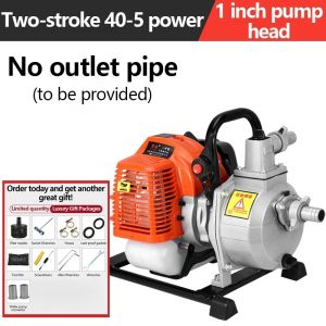 Gasoline Engine Water Pump lrrigation Agricultural Small Self-Priming Pump 7HP High Lift Large Flow