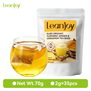 Original Turmeric Ginger Tea 35PCS Lemonade Tea Bag No Sugar Boost Immunity With Cinnamon