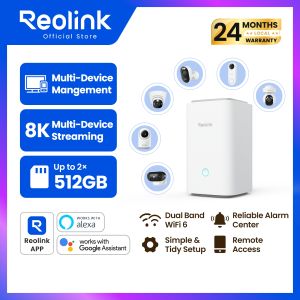 Reolink Home Hub : Wireless Security Center with Encrypted Local Storage and Multi-Device Management - HH0164