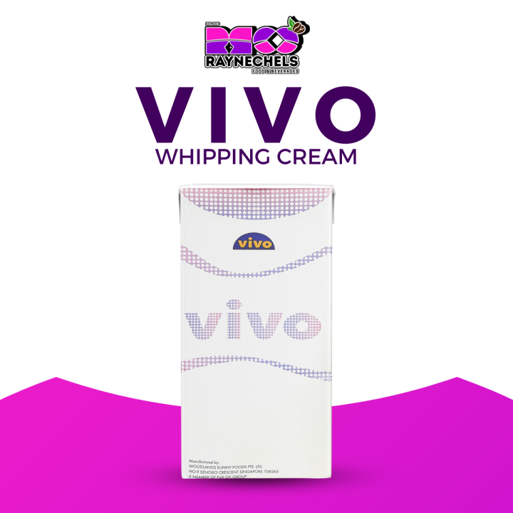 VIVO Non Dairy Whipping Cream for Frappe 1liter Lazada PH
