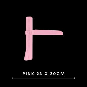 Alat Kue Fondant Cake Edge Cream Scraper Adjustable Spatula Halus Penghalus Kue Tart 23cm Foodgrade