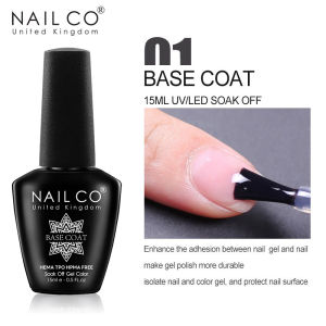 NAILCO 15ml Nail Primer Bond Natural Nails Air Dry Nail Prep Dehydrate Bond Primer Polish Soft Gel Nail Supplies Top Base Coat