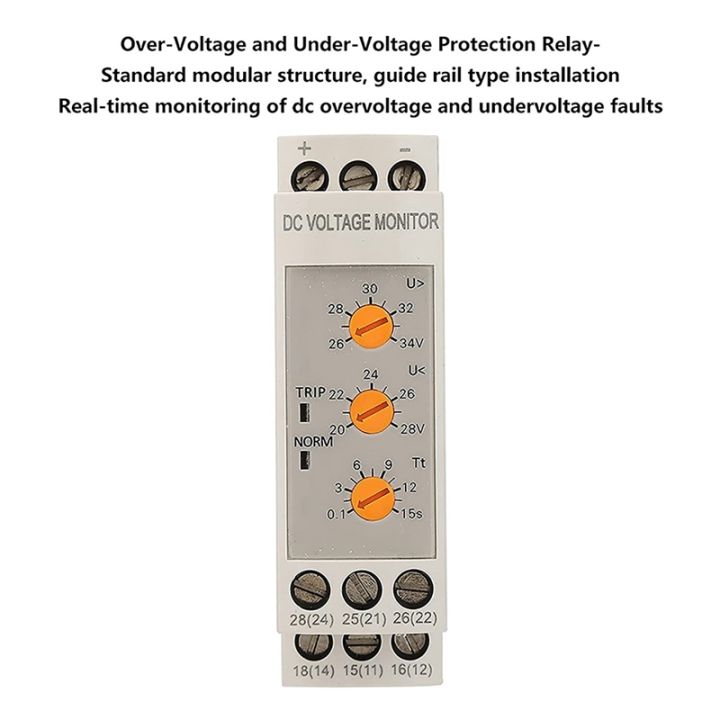 Overvoltage Undervoltage Protector Voltage Monitoring Relay ...