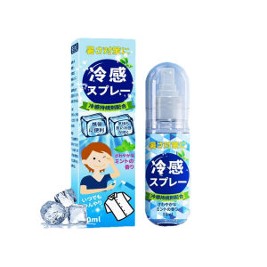 Soothing Skin Cooling Mist 50ml Spray Practical Clothes Cooling Spray for Travelers Adults And Children Use Authentic Japanese products
