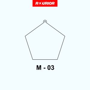Medali Custom Akrilik Mirror Desain suka suka I Rexurior