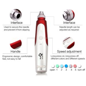 ✯BISA COD✯New Mym Dermapen Nano Micro Needle Original Therapy Alat Buat Bb Glow Penghilang Bopeng Dermapen