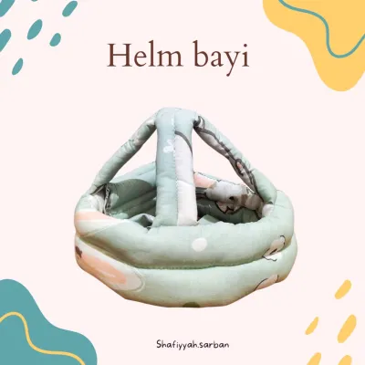 Helm Bayi/Pelindung Kepala Bayi Shafiyyah.sarban