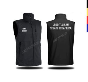 Rompi pria BPBD sablon dtf scotlight custom bahan parasut tahan angin semi wf casual simpel hunter