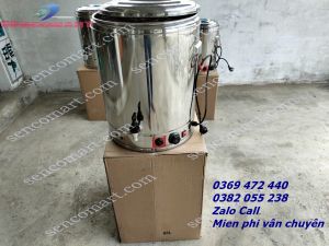 Nồi nấu hấp chạy điện 60L inox