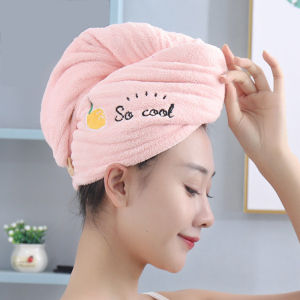 หมวกคลุมผมแห้งสำหรับผู้หญิง หนาขึ้น ดูดซับได้ดีมาก ผ้าโพกหัวแห้งเร็ว ผ้าขนหนูขัดผม ผ้าเช็ดผมแห้งใหม่ 2025 หมวกอาบน้ำ