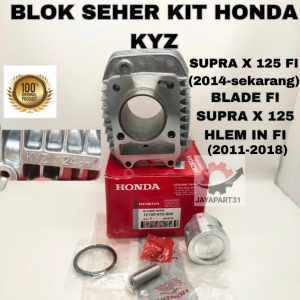 BLOK SEHER KIT HONDA KYZ KUALITAS ORIGINAL AHM SUPRA X125 HELM IN FI BLADE FI 125