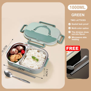 304 Stainless Steel Insulated Lunch Box for Kids With Soup Bowl Leak-Proof Bento Box Dinnerware Set Microwave