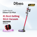 Best Seller | Dibea F20 Max Cordless Vacuum Cleaner Powerful 25,000 Pa Suction Power | Local Warranty. 