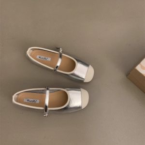 Giày Đơn Phong Cách Suding Xiaoxiang Giày Mary Jane Cổ Điển Kiểu Pháp Giày Bệt Giày Ba Lê Giày Buổi Tối Mùa Xuân Và Mùa Hè Giày Nữ Phong Cách Hàn Quốc