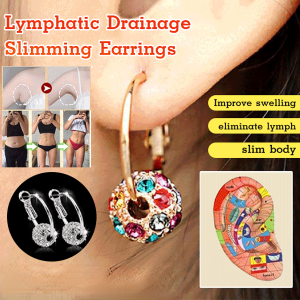 X22112104N Lymphatic Detox  Earrings for Women Year-round  All Adults  Lucky Ball  Colorful Diamonds   Effect